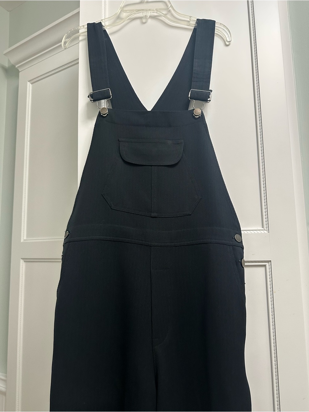Black Overalls Jumpsuit Size S - Picture 3 of 9